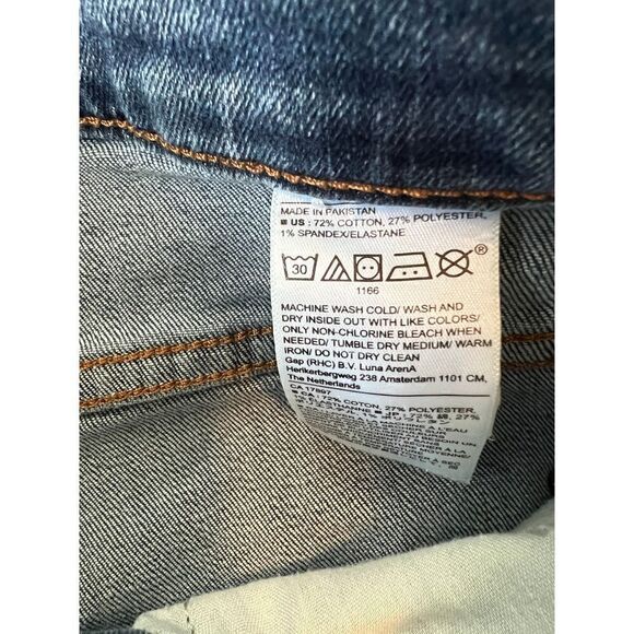 Banana Republic Distressed Faded Bermuda Shorts Size 2 / W26 - Picture 4 of 5